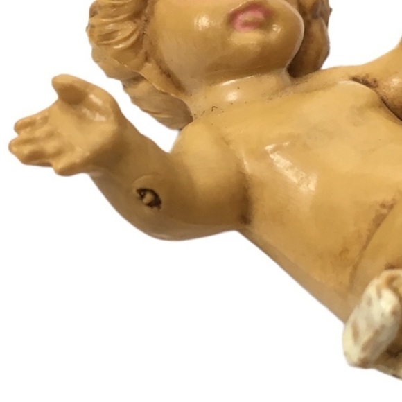 VINTAGE 90s Fontanini Nativity Figurines Holy Family Joseph Mary Baby Jesus 1991 - Picture 15 of 16